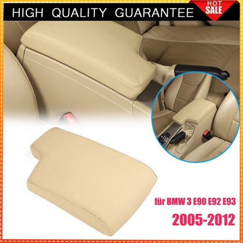 Beige leder mittelkonsole - leder,